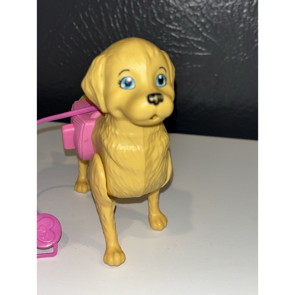 Barbie Doll Pet Puppy Dog Taffy Potty Training Golden Retriever Figure Toy - Picture 2 of 2